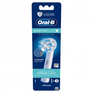 Ostatné hlavice kefky Oral-B Sensitive & Gum X X-Filament Biele | SK_OB30048