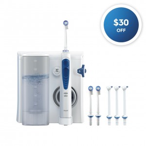Príslušenstvo Oral-B Water Flosser Advanced Countertop Irrigator Biele | SK_OB78426